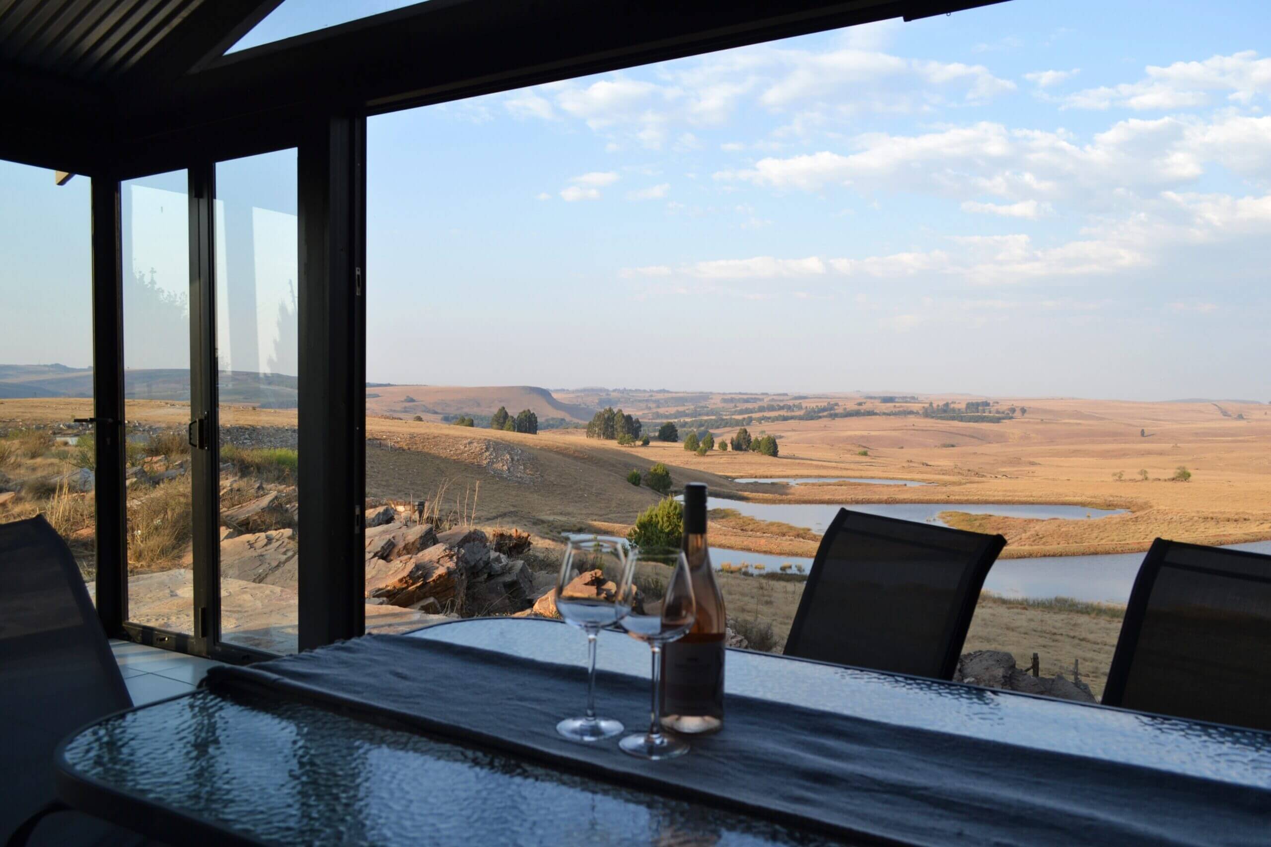 meadow mist stoep view dullstroom