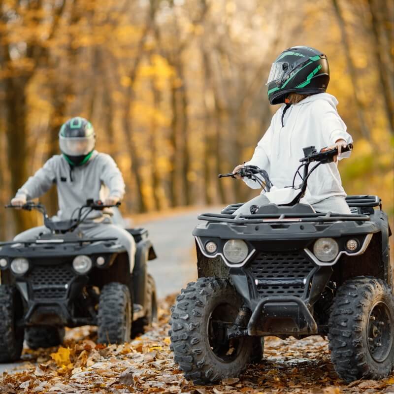 quad biking